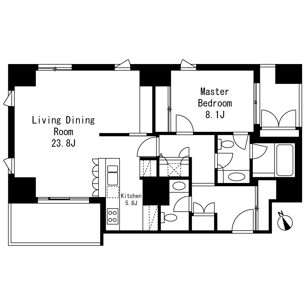 Homat Royal 1 Bedroom Sun Realty